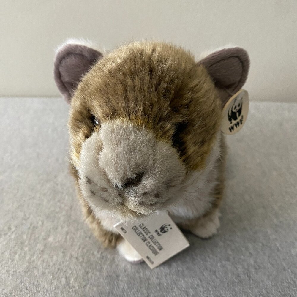 NWT WWF World Wildlife Fund Classic Collection Collared Pika Plush 9"